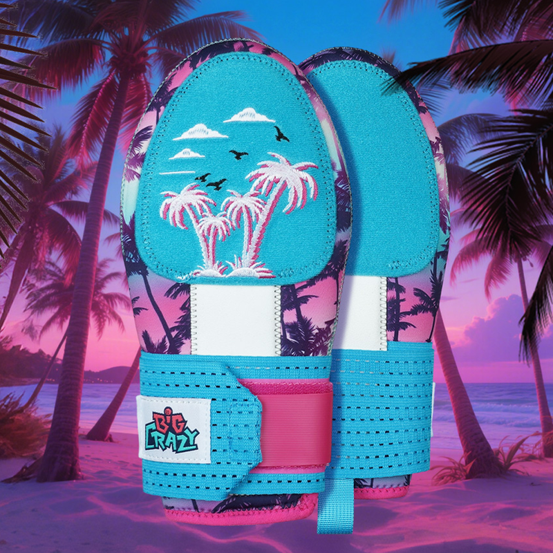 BIG CRAZY Blue Tree Sliding Mitt