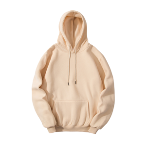 Pure Color Solid Long Sleeve Hooded Sweatshirt Men's Autumn Winter Loose Casual Hoodie - Product Image 1