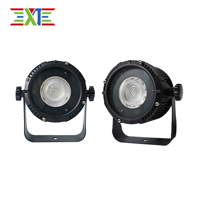 Projecteur LED Par Slim Professionnel 50W RGBW Étanche IP65 pour Scène, Angle de Faisceau Optionnel 15 24 36, pour DJ, Mariages, Clubs
