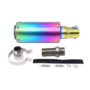 ท่อไอเสียแบบยาว 50.8/60.5 มม. รุ่นใหม่ล่าสุด สำหรับรถจักรยานยนต์ทั่วไป แบบสองช่องระบายอากาศ พร้อมปลั๊กเก็บเสียงและตัวลดเสียง DB Killer - Product Image 6