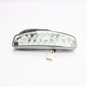 Feu arrière LED pour ATV Dinosaur 50, neuf, 12V, rouge, ABS avec feux arrière LED - Product Image 2