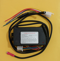 Module de contrôle d'allumage de gaz 220V / 110V, allumeur de brûleur à gaz de couleur noire, contrôleur d'allumage électrique à impulsions
