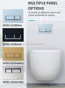 SH003G <span class=keywords><strong>Cisterna</strong></span> Empotrada de Pared de Metal+HDPE de Alta Calidad, Color Blanco, Volumen de Descarga de 3L/6L, Diseño Moderno - Product Image 6