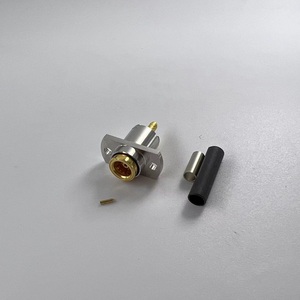 Conector Coaxial RF Hembra BMA de 2 Orificios para Montaje en Brida, Cable RG316 Eléctrico Impermeable, Tipo Crimp - Product Image 2