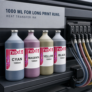หมึกพิมพ์แบบ Dye Sublimation ขนาด 1000 มล. ใช้ร่วมกับหมึกพิมพ์แบบ J-NEXT สำหรับหัวพิมพ์ Epson DX5 DX6 DX7 4720 สำหรับงานพิมพ์ขนาดใหญ่ ขายส่ง - Product Image 1