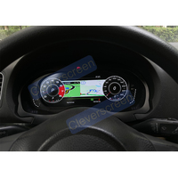 Nouvel écran tactile portable de 12,3 pouces pour tableau de bord de voiture, GPS, compteur de vitesse, écran LCD numérique, résolution 1920x720, Plug&Play pour Volkswagen