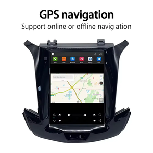 Moda Android 13 10,4 pulgadas estilo de pantalla Vertical coche Gps Radio reproductor de navegación para Chevrolet nuevo Monitor de coche de Cruze2014-2017 - Product Image 4