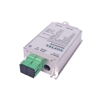 SR2020AW Mini optik CATV Node FTTH Fiber Optic Transceiver dengan konektor SC Filter AGC dan penerima optik TV