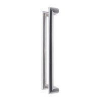 Poignée de tirage double face en acier inoxydable SUS304 pour porte de bureau, compatible avec les portes en verre et en bois, installation facile