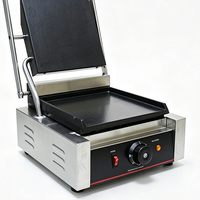Grill Panini Électrique Professionnel Plat Entier pour la Vente en Gros – Machine à Panini et Plaque de Cuisson Commerciale