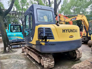 Precio bajo cUsed Hyundai 80-7 Excavadora sobre orugas de segunda mano Hyundai Mini Excavadora Original Corea Excavadoras usadas - Product Image 3