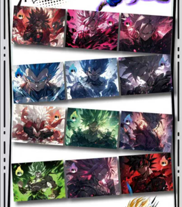 Cartes de collection SHANGYOU <span class=keywords><strong>Dragon</strong></span> Balls Anime, cartes à <span class=keywords><strong>collectionner</strong></span> DBZ, cartes à peler, cartes à jouer, cartes illustrées pour enfants, jouets cadeaux - Product Image 6