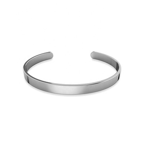 Men's <b>Fashion</b> C-shaped Open Bangle Adjustable Stainless Steel Gold Plated <b>Cuff</b> <b>Bracelet</b> No Words Anniversary - Product Image 6
