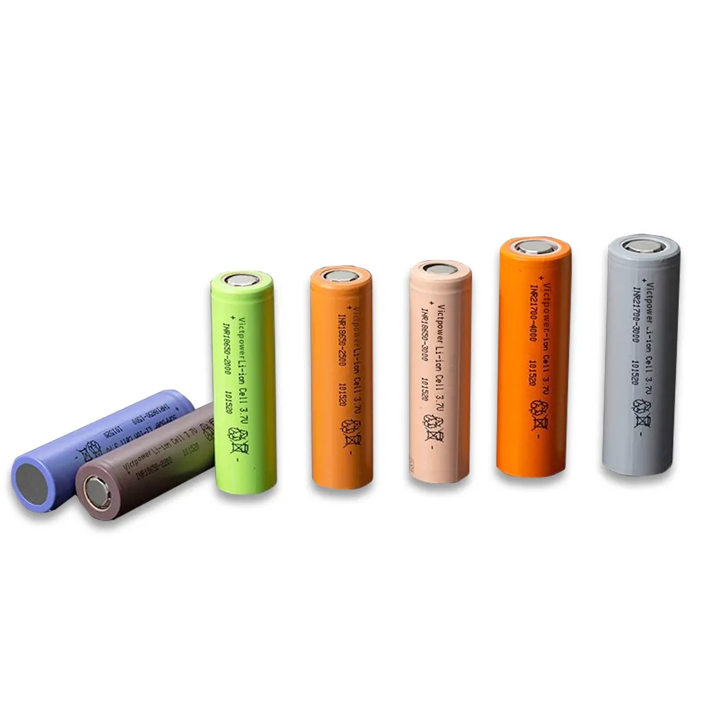 Auténtica venta al por mayor de iones de litio 1500Mah 2200Mah Bateria Inr18650 2500Mah Cilíndrico Li Ion Cell 18650 3,7 V 2600Mah Batería