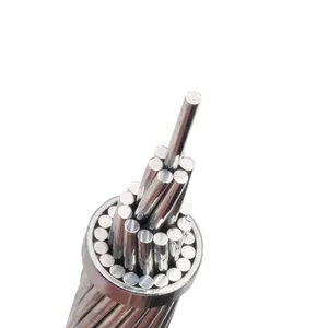 Conductor de aluminio Acero Reforzado ACSR Conejo Conductor Tamaño Cable Aluminio Conejo Conductor