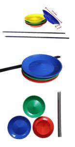 Juguete de Habilidad con Plato Giratorio de Plástico, Bandeja Giratoria con Palo, Juguetes de Habilidad para Niños, Plato Giratorio - Product Image 5
