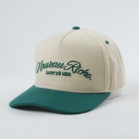 Gorra de béisbol bordada personalizada para adultos Gorra de béisbol de 5 paneles Ajustable para hombres y mujeres Sombreros de moda