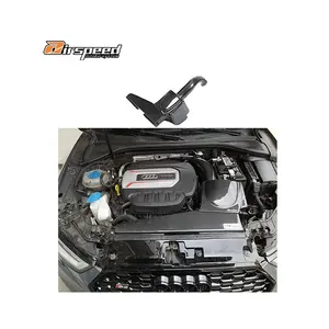 Airspeed Brand Real Car Data Development 100% Dry Carbon Fiber Cold Air Intake System For AUDI A3 S3 1.8 2.0T