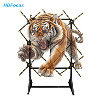 Solución de Empalme 3x3, Ventilador Holográfico 3D de 65 cm para Exhibición Publicitaria con Alto Brillo de 2500 Nits, Pantalla de Video, Ventilador Holográfico 3D