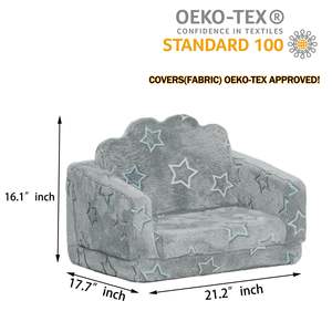 Nouveau design de canapé de jeu pour enfants canapé pliable et rabattable pour enfants canapé 2 en 1 canapé convertible pour filles et garçons - Product Image 3