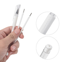 Stylo marqueur pour peau de tatouage avec règle de mesure, outil de positionnement pour microblading, stylo marqueur pour sourcils