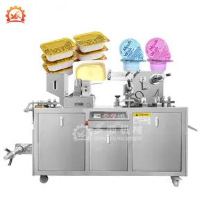 DPP80 Honey Liquid Blister Pack Sealing Car Perfume Chocolate Paste Jam Butter Blister Forming Packing Machine