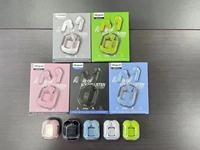 Écouteurs TWS Air31 transparents et tendance avec affichage numérique, étanches IPX8, V5.3, pour batterie de 300 mAh
