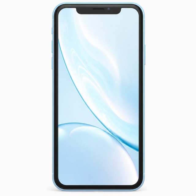 Original Unlocked XR 2018 Model 4G Smartphone 128GB Face Unlock Large HD Display in Blue for Bulk Wholesale Buyers