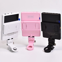 Luce LED Portatile per Smartphone, Illuminazione per Selfie e Videoconferenze, Flash per Cellulare con Clip per Youtube