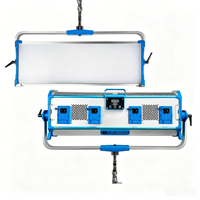 Lumière d'appoint LED professionnelle 500W pour caméra, panneau lumineux RGB, équipement de studio photo et vidéo pour créateurs de contenu
