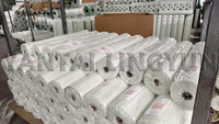 Rotoli di Rete in Fibra di Vetro Rinforzata (AR) da 90gsm e 145gsm per Materiali Edili, Tessuto a Rete per Supporto in Marmo, Stucco e Intonaco