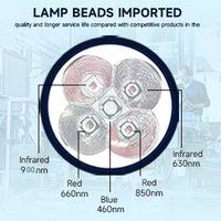 Appareil de luminothérapie infrarouge, appareil de traitement des boutons de fièvre pour la bouche, le nez, les oreilles, les mains, les articulations, les muscles et les nerfs, soins de santé