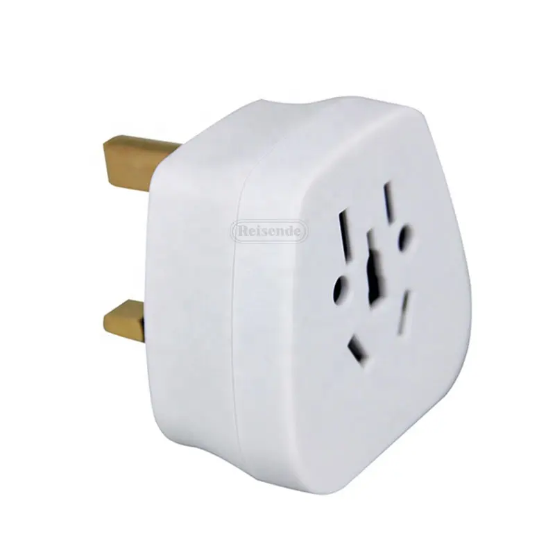 13A fused BS8546 from Univ to UK visitor travel adaptor plug