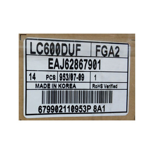 LC600DUF-FGA2 <span class=keywords><strong>LCD</strong></span> Bảng điều chỉnh <span class=keywords><strong>60</strong></span>.0inch 1920*1080 FHD 37ppi LVDS TFT giá thấp <span class=keywords><strong>LCD</strong></span> màn hình hiển thị - Product Image 1