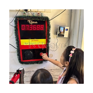 Carnival Booth <span class=keywords><strong>Control</strong></span> <span class=keywords><strong>de</strong></span> botón <span class=keywords><strong>de</strong></span> reacción interactivo 6 Pantalla LED roja digital 10 segundos Desafío <span class=keywords><strong>de</strong></span> tiempo <span class=keywords><strong>de</strong></span> contador - Product Image 4