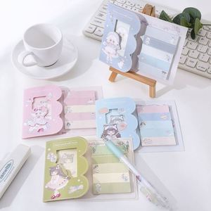 HengXin Kawaii <b>Sticky</b> <b>Note</b> Set Cute Stationery Multifunctional Memo Pad Index Stickers School Supplies - Product Image 2