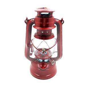 235 בציר קטן לחץ נפט קמפינג מנורת ושמן הוריקן פנס אדום - Product Image 5