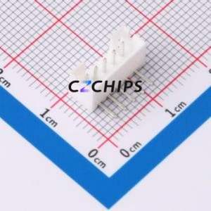 ZX-PH2.0-WZ5P Wire-to-Board Pin Header Bent Lead Through Hole,P=2mm Connector 1x5P 2mm Right Angle Insert PH - Product Image 1