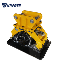 Compacteur à plaques vibrant KINGER, machine à plaques vibrantes hydraulique, vibrateur