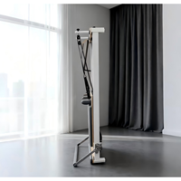 Machine de Pilates Reformer Professionnelle en Alliage d'Aluminium, Modèle Studio Européen Personnalisé, Légère, de Qualité Commerciale, à Poser au Sol