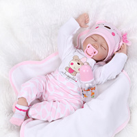 Nouveaux produits chauds 22 pouces poupée mignonne pas cher Reborn Baby Dolls Silicone Reborn Baby Dolls