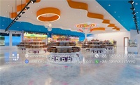 Présentoir de bonbons gommes, 10 pièces, décor de magasin, sucettes et boîtes à bonbons, support d'exposition, meubles de Design