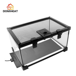 ค่าขนส่งลดลง ตู้กระจกเลี้ยงสัตว์เลื้อยคลานขนาด 30x20x20 สำหรับจัดแสดงในร้านขายสัตว์เลี้ยง - Product Image 1