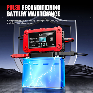 Chargeur <span class=keywords><strong>de</strong></span> <span class=keywords><strong>batterie</strong></span> intelligent pour <span class=keywords><strong>voiture</strong></span> et moto BC-1206, chargeur <span class=keywords><strong>de</strong></span> <span class=keywords><strong>batterie</strong></span> 12V 6A, chargeur <span class=keywords><strong>de</strong></span> <span class=keywords><strong>batterie</strong></span> au plomb-acide, prise EU automatique, entrée AC - Product Image 5