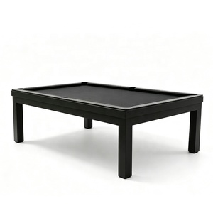 Table de billard extérieure moderne noire, table de billard en aluminium et ardoise de 8 pieds pour villa au bord de la piscine CS-OU03, table de billard extérieure en aluminium de 8 pieds - Product Image 4