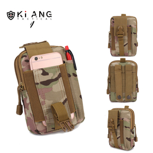 Bolsa Oxford impermeable para acampada al aire libre, bolsa deportiva para escalada, caza táctica, Molle, para teléfono móvil, cinturón, riñonera - Product Image 3