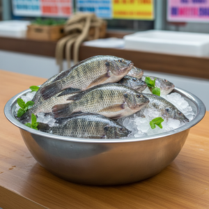 Tilapia Entera Congelada Cumple con la Cadena <span class=keywords><strong>de</strong></span> Frío <span class=keywords><strong>de</strong></span> Seguridad Alimentaria Internacional - Product Image 1