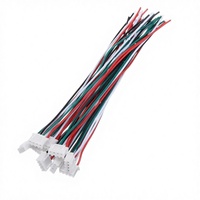 Kabel Jumper Rakitan XPB HL-JK-2019024 Adapter 2P 4-Kawat 15cm Pitch 2.54mm Berperingkat IP66 Inti Tembaga Untuk Penggunaan Elektronik
