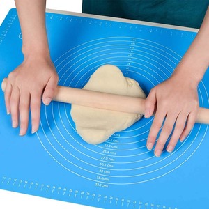 Classic Eco-friendly Silicone Pastry Baking <b>Mat</b> Non-Stick Fondant <b>Rolling</b> Dough with Measurement for Dough <b>Rolling</b> - Product Image 6