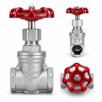 Vanne à opercule filetée en acier inoxydable 201 304 316 PN16, filetage NPT BSP femelle, pour coupure de conduite d'eau, pleine ouverture, surface lisse